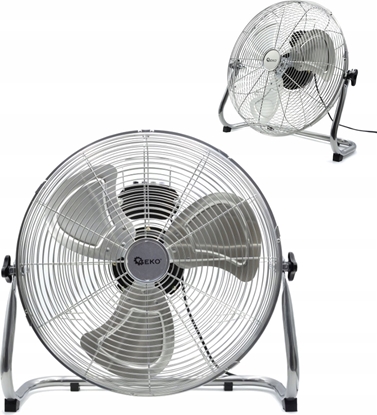Attēls no Wentylator Geko WENTYLATOR PODOGOWY 45CM STAL INOX (1) G80471 GEKO