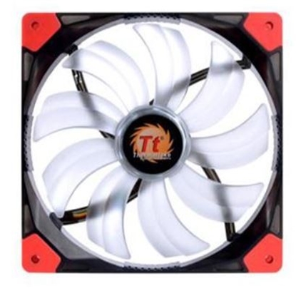 Picture of Wentylator Luna 14 LED (140mm, 1000 RPM) Retail/Box Czerwony