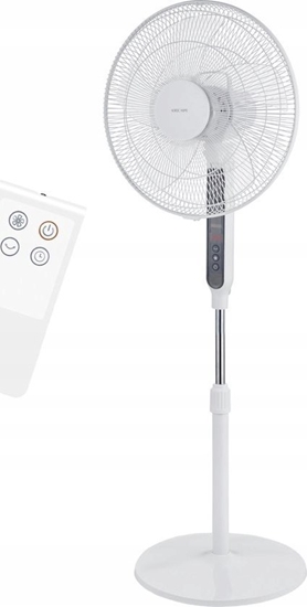 Изображение Wentylator Nordic Home Culture Nordic Home Culture Nordic Home Floor ventiliatorius su nuotolinio valdymo pultu, 40 cm, emas triukmo lygis, laik