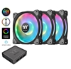 Picture of Wentylator Riing Duo 14 LED RGB Plus TT Premium (3x140mm, 500-1400 RPM) 