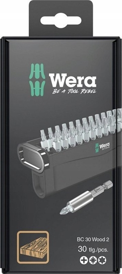 Picture of Wera Bit-Check 30 Wood 2 SB