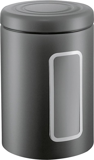 Picture of Wesco Pojemnik czarny mat z okienkiem Classic Line 2l
