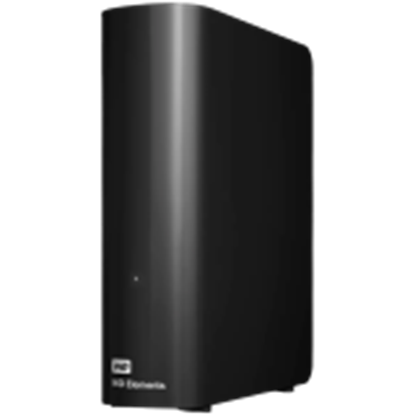 Picture of External HDD|WESTERN DIGITAL|Elements Desktop|WDBWLG0200HBK-EESN|20TB|USB 3.0|Drives 1|Black|WDBWLG0200HBK-EESN