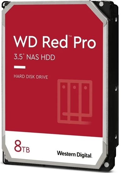 Picture of Dysk serwerowy WD Red Pro 8TB 3.5'' SATA III (6 Gb/s)  (WD8005FFBX)