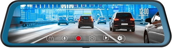 Picture of Wideorejestrator PeiYing Lusterko samochodowe Peiying Basic z rejestratorem i kamer cofania L200 4K