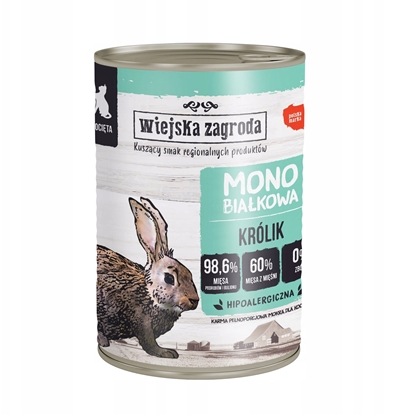 Attēls no Wiejska Zagroda Monobiakowa z królikiem 400g