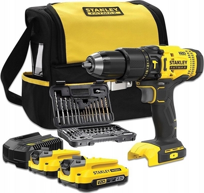 Picture of Wiertarko-wkrtarka Stanley SFMCD711DSA 18 V 2 x akumulator 2 Ah