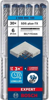 Picture of Wierto Bosch Bosch Expert hammer drill SDS-plus-7X, 6mm, 30 pieces (working length 50mm)