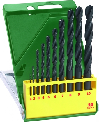 Изображение Wierto Bosch Bosch HSS-R Wierta do metalu - zestaw 10 sztuk