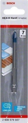 Attēls no Wierto Bosch WIERTO HEX-9 HARD CERAMIC 7*90MM
