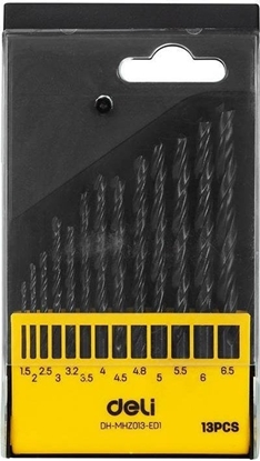 Picture of Wierto Deli Zestaw wierte HSS Deli Tools EDH-MHZ013-ED1