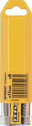 Изображение Wierto Dewalt do metalu kobaltowe walcowe 11mm 5szt. (DT4945)