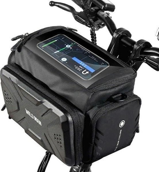 Изображение WildMan WILDMAN Torba na ram roweru GS6 uchwyt rowerowy czarna/black