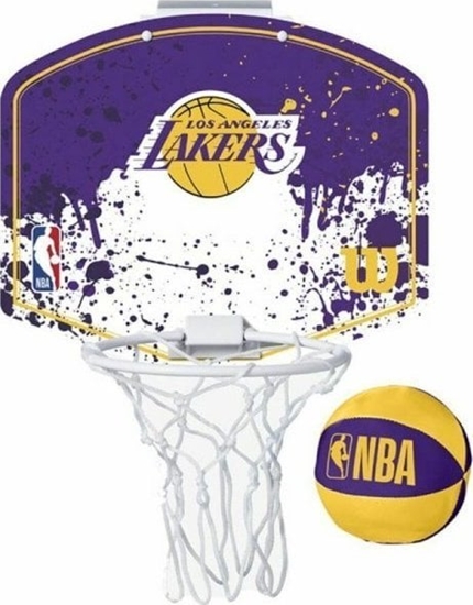 Picture of Wilson Kosz do koszykówki Los Angeles Mini Fioletowy