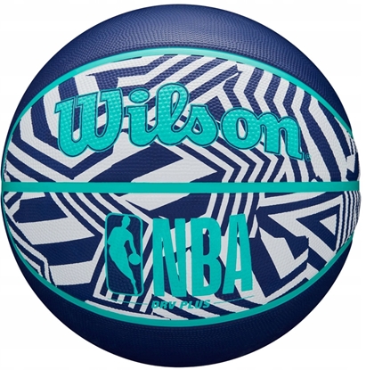 Picture of Wilson NBA DRV Plus Dazzle Camo Ball WZ3016102XB Granatowe 6