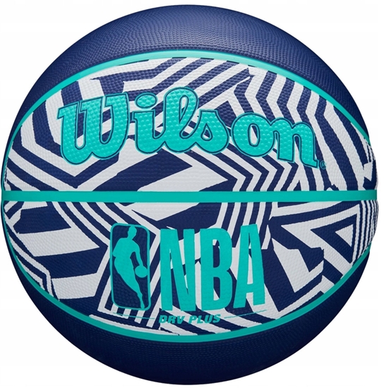 Picture of Wilson NBA DRV Plus Dazzle Camo Ball WZ3016102XB Granatowe 6