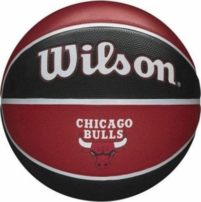 Attēls no Wilson Pika do Koszykówki NBA Team Tribute Chicago Bulls Czerwona