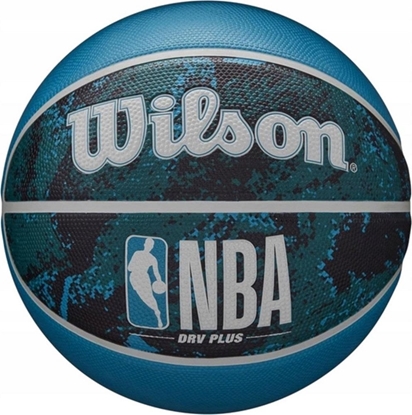 Attēls no Wilson PIKA DO KOSZYKÓWKI WILSON NBA DRV PLUS VIBE WZ3012602XB7 R.7 czarno niebieska