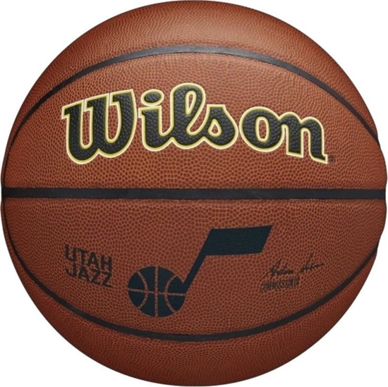 Picture of Wilson Wilson NBA Team Alliance Utah Jazz Ball WZ4011902XB Brzowe 7