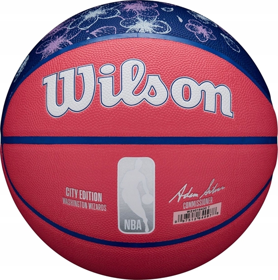 Picture of Wilson Wilson NBA Team City Collector Washington Wizards Ball WZ4016430ID Róowe 7
