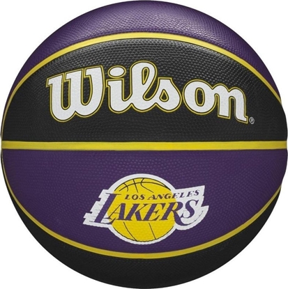 Attēls no Wilson Wilson NBA Team Los Angeles Lakers Ball WTB1300XBLAL Czarne 7