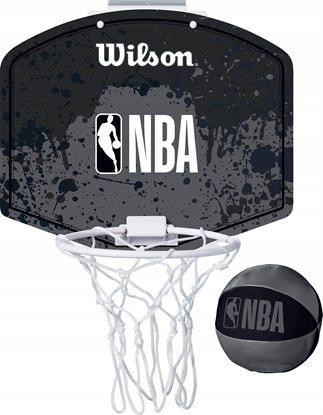 Attēls no Wilson Wilson NBA Team Mini Hoop WTBA1302NBABL Czarne One size
