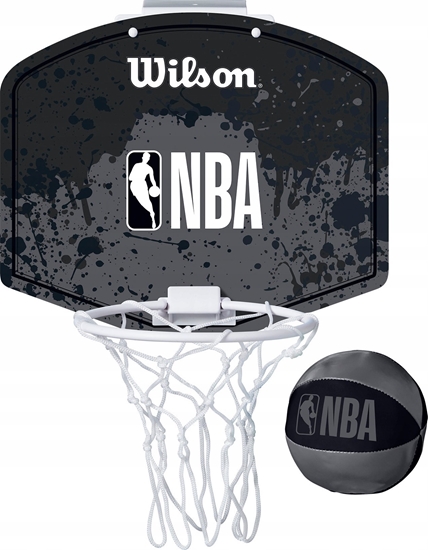 Picture of Wilson Wilson NBA Team Mini Hoop WTBA1302NBABL Czarne One size