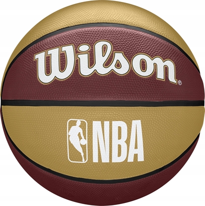 Picture of Wilson Wilson NBA Team Tribute Cleveland Cavaliers Ball WZ4011601XB Bordowe 7