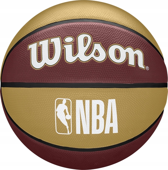 Picture of Wilson Wilson NBA Team Tribute Cleveland Cavaliers Ball WZ4011601XB Bordowe 7