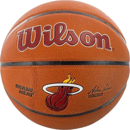 Picture of Wilson Wilson Team Alliance Miami Heat Ball WTB3100XBMIA Brzowe 7