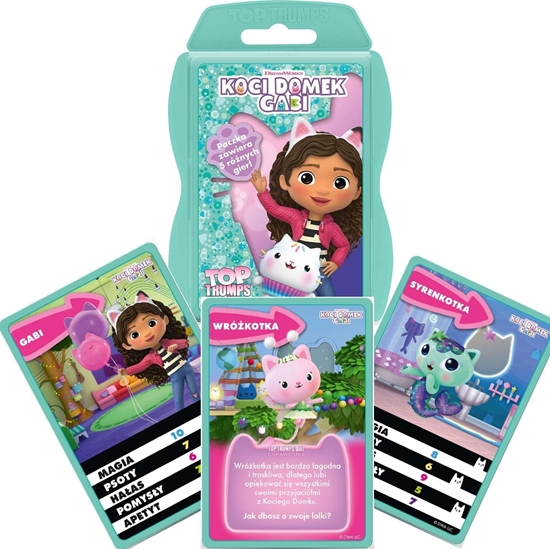 Picture of Winning Moves Top Trumps Junior Koci Domek Gabi. GRA KARCIANA  04165 WINNING MOVES