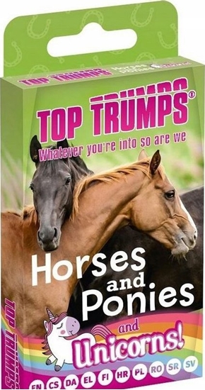 Picture of Winning Moves Top trumps Konie, Kucyki i Jednoroce