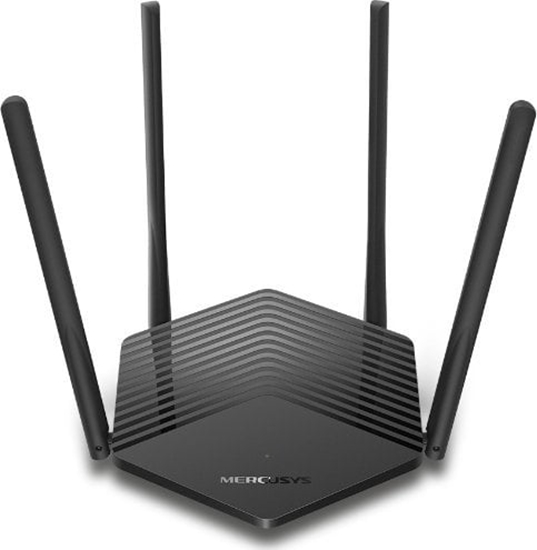 Picture of Wireless Router|MERCUSYS|1500 Mbps|Wi-Fi 6|IEEE 802.11a/b/g|IEEE 802.11n|IEEE 802.11ac|IEEE 802.11ax|3x10/100/1000M|LAN \ WAN ports 1|Number of antennas 4|MR60X