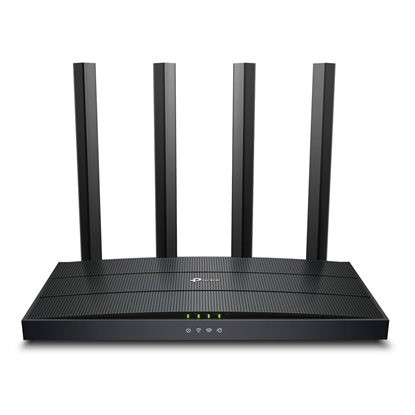 Picture of Wireless Router|TP-LINK|Wireless Router|1500 Mbps|Wi-Fi 6|1 WAN|3x10/100/1000M|Number of antennas 4|ARCHERAX17