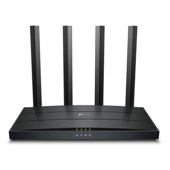 Picture of Wireless Router|TP-LINK|Wireless Router|1500 Mbps|Wi-Fi 6|1 WAN|3x10/100/1000M|Number of antennas 4|ARCHERAX17