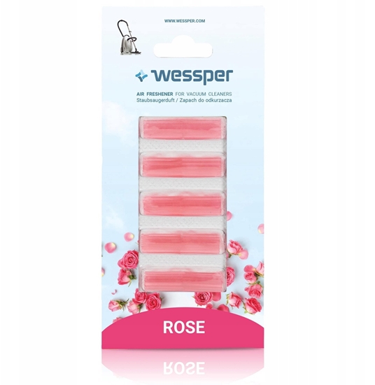 Изображение Wkad zapachowy Wessper do odkurzacza zapach róany /5szt.