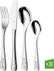 Picture of WMF 4pc. childrens cutlery Safari