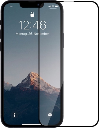 Picture of Woodcessories 3D Premium Black iPhone 13 Pro Max Tempered Glass