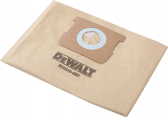 Изображение Worek do odkurzacza Dewalt Worki papierowe 23-38L, do odkurzaczy DXV, [AT-DXVA19-4201] 3szt.