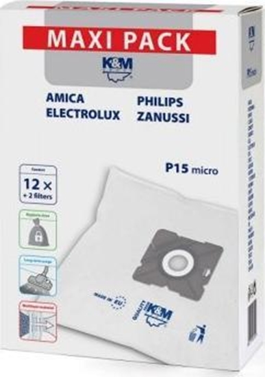 Picture of Worek do odkurzacza König & Meyer Worki do odkurzacza P15/maxi 12 sztuk