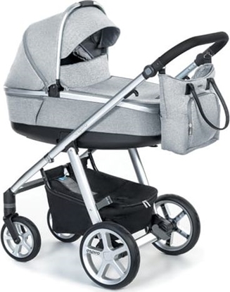 Attēls no Wózek Espiro Wózek 2w1 Espiro NEXT 2.1 07 MELANGE GRAY CENTER GEL