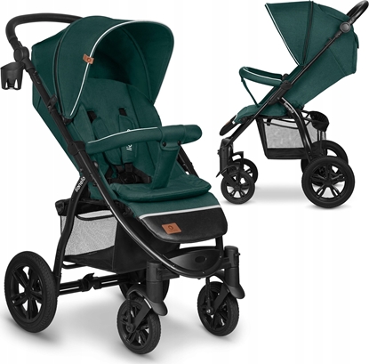 Attēls no Wózek Lionelo Wózek spacerowy Annet Tour Green Turquoise