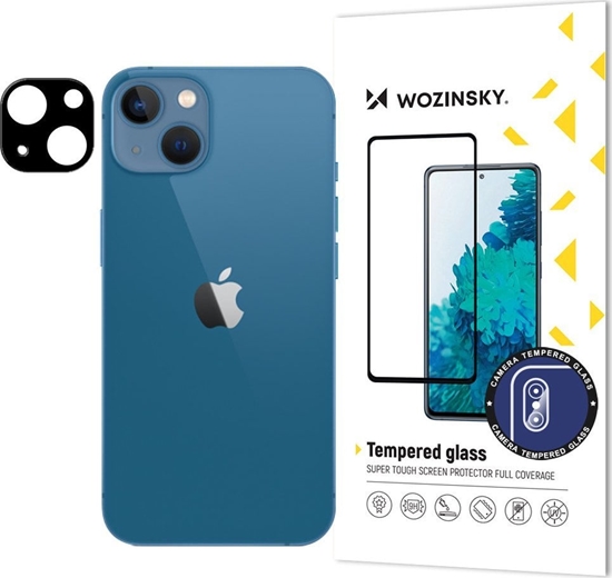 Изображение Wozinsky 9H tempered glass for iPhone 15 Wozinsky Full Camera Glass - black