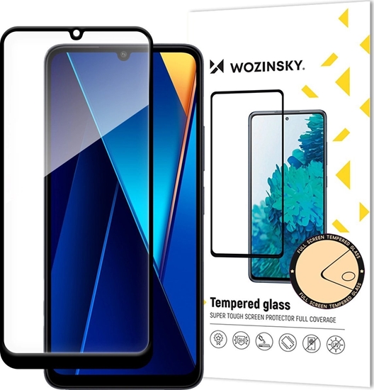 Изображение Wozinsky Szko hartowane Wozinsky Full Glue z czarn ramk do Xiaomi POCO C65/Redmi 13C