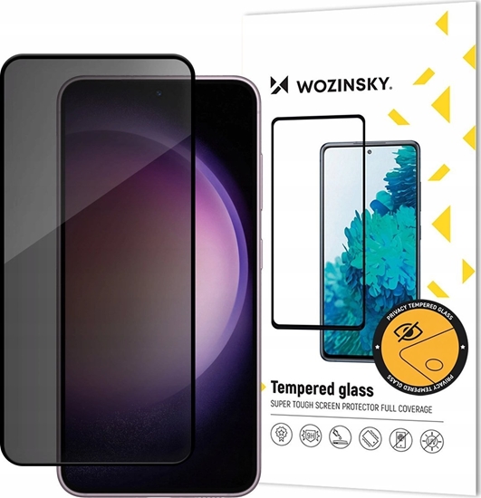 Изображение Wozinsky Szko hartowane Wozinsky Privacy Glass prywatyzujce z filtrem anti-spy na Samsung Galaxy S24
