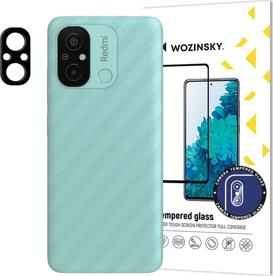 Изображение Wozinsky Wozinsky Full Camera Glass szko hartowane do Xiaomi Redmi 11A / Poco C55 / Redmi 12C na aparat kamer 9H