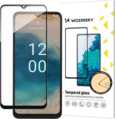 Изображение Wozinsky Wozinsky Full Glue Tempered Glass szko hartowane do Nokia G22 9H na cay ekran z czarn ramk