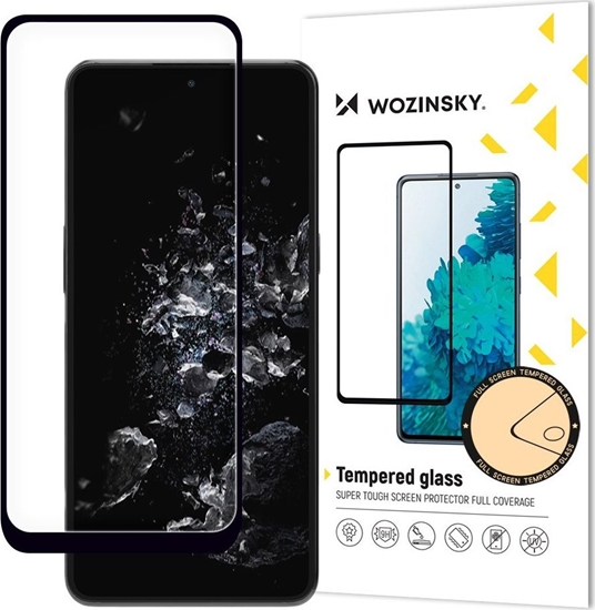 Изображение Wozinsky Wozinsky Full Glue Tempered Glass szko hartowane OnePlus 10T / OnePlus Ace Pro 9H na cay ekran z czarn ramk