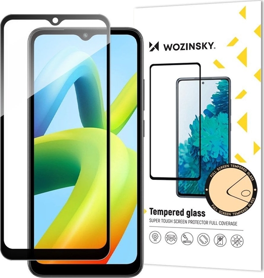Picture of Wozinsky Wozinsky Full Glue Tempered Glass szko hartowane Xiaomi Redmi A1+ 9H na cay ekran z czarn ramk