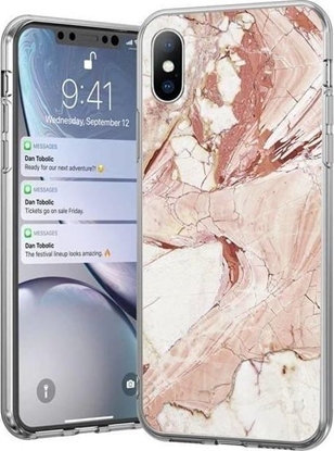Изображение Wozinsky Wozinsky Marble elowe etui pokrowiec marmur Samsung Galaxy A42 5G róowy
